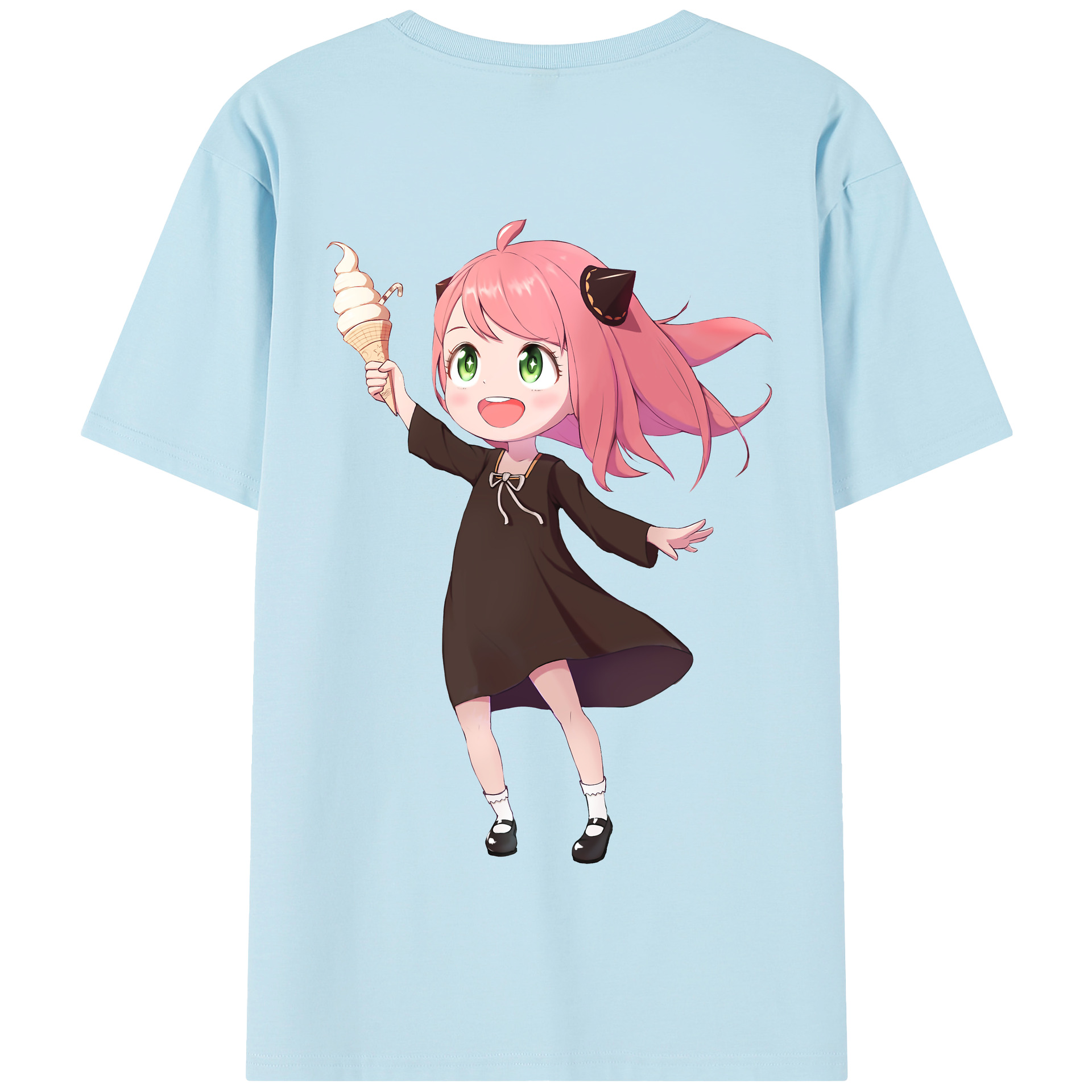 （画像用） SPY×FAMILY间谍家家酒 綿100％半袖Tシャツ（背面プリント）